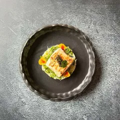 Тарелка «Ро Дизайн Бай Кевала» с бортом керамика D=200,H=55мм черный, изображение 2