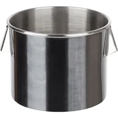 Емкость для мармита круглая сталь нерж. 2,5л D=16,H=13см серебрист., изображение 2