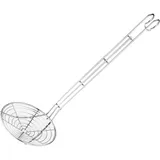 Шумовка сталь нерж. D=18,L=40см металлич.