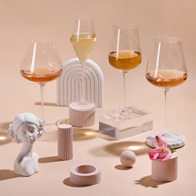 Бокал-флюте «Призма» хр.стекло 258мл D=85/52,H=245мм прозр., изображение 6