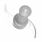 Нож с мелк. зубчиками д/R301, R3 «Робот Купе»