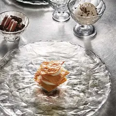 Креманка «Даймонд» стекло 220мл D=102,H=86мм прозр., изображение 3