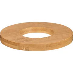 Воронка (пуровер) стекло,бамбук D=12см, изображение 2