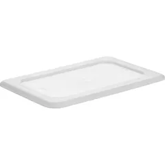 Lid for gastronorm container GN 1/4 polyethylene ,L=26.5,B=16.2cm white