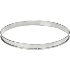 Pastry ring  stainless steel  D=26, H=2cm  metal.