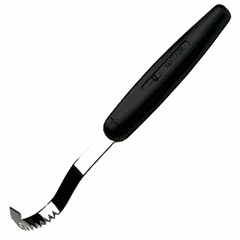 Нож фигурный для масла сталь нерж. ,L=18,5см