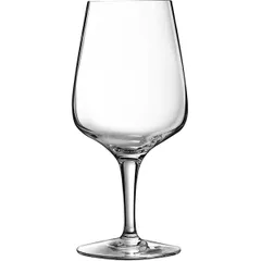 Wine glass “Sublim”  chrome glass  350 ml  D=80, H=177mm  clear.