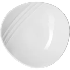 Тарелка пирожковая «Органикс» фарфор D=152,H=20мм белый