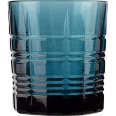 Old fashion "Dallas" glass 300ml D=85,H=94mm blue.