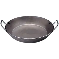 Frying pan 2 handles “Carbon Plus”  steel  D=50, L=57cm  gray