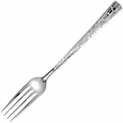 Dessert fork “Skin”  stainless steel  L=18.4 cm  metal.