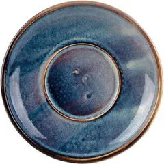 Saucer “Iris”  porcelain  D=150, H=25mm  blue.