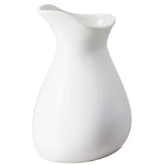 Milk jug porcelain 125ml ,H=10,L=7,B=6cm white