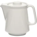 Кофейник «Кашуб-хел» с крышкой фарфор 400мл D=80,H=75,L=140,B=110мм белый