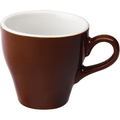 Mug “Tulip”  porcelain  280 ml  brown.