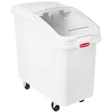 Контейнер для сыпучих продуктов на колесах полипроп. 97,5л ,H=71,L=75,B=39,5см белый