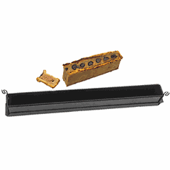 Форма для паштета(патэ) сталь,антиприг.покр. ,H=6,L=50,B=4см