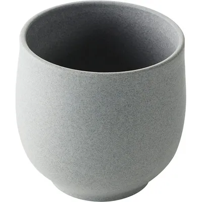 Чашка кофейная «Нау» керамика 80мл D=62,H=60мм серый, Цвет: Серый