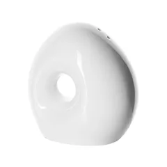 Перечница «Органикс» фарфор ,H=110,L=62мм белый