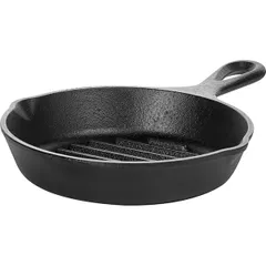 Сковорода-гриль круглая чугун D=16,5см