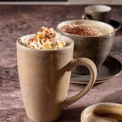 Чашка кофейная «Революшн Гранит» фарфор 85мл D=7см серый,коричнев., изображение 4