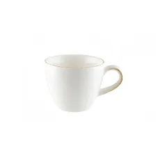 Чашка чайная «Калиф» для арт. 63078 фарфор 230мл D=93,H=69мм белый,коричнев.