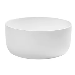 Salad bowl “Base”  porcelain  D=20, H=9cm  white, matte