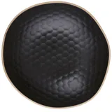 Тарелка глубокая «Кюпсели» керамика ,H=55,L=220,B=210мм черный