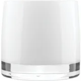 Подсвечник стекло ,H=85мм белый