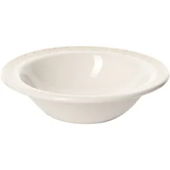 Салатник «Антуанетт» фарфор 140мл D=130,H=45мм белый,олив., изображение 2