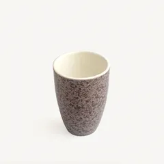 Стакан «Мэджик Стоун» 300мл D=8,H=11см коричнев.,белый, изображение 2