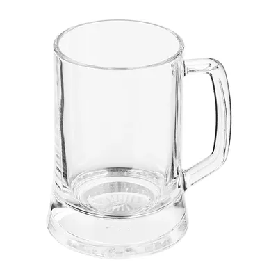Кружка для пива «Паб» стекло 0,5л D=85,H=134мм прозр., изображение 2