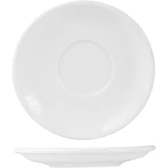 Saucer “Kunstwerk” porcelain D=110,H=15mm white