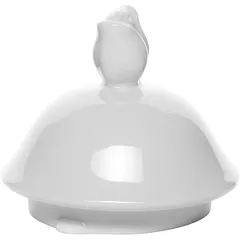 Крышка для кофейников «Афродита» 1л фарфор D=62/80мм белый