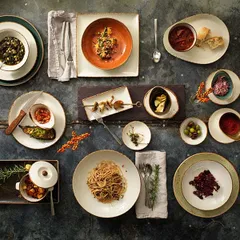 Блюдо «Браун Дэппл» прямоугольное фарфор ,L=27,B=16,8см белый,коричнев., изображение 2