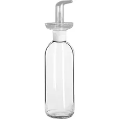 Bottle for oil "Aceitera"  glass  clear.