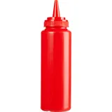 Емкость для соусов пластик 230мл D=50,H=175мм красный