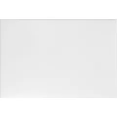 Доска разделочная пластик ,H=12,L=300,B=200мм белый