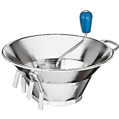 Машинка для протирки пюре 3 насадки сталь нерж. D=31,H=15см металлич.