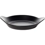 Форма для запекания порционная керамика 320мл D=18см черный