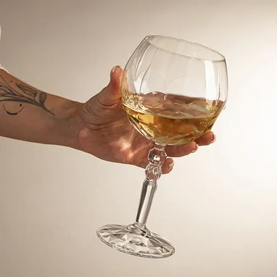 Бокал для вина «Старс энд страйпс» набор[6шт] стекло 0,58л D=10,8,H=20,8см прозр., изображение 4
