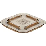 Крышка для гастроемкости «Альто+» GN 1/6 поликарбонат ,L=16,B=17,5см коричнев.