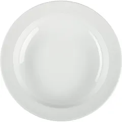 Deep plate “White” Prince  porcelain  D=225, H=39mm  white