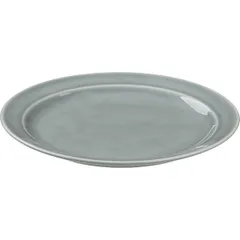 Тарелка «Акварель» Принц мелкая фарфор D=220,H=24мм свет.-сер., изображение 2