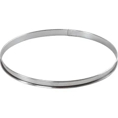 Pastry ring  stainless steel  D=30, H=2cm  metal.