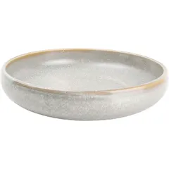 Salad bowl  porcelain  D=24, H=6cm  beige.