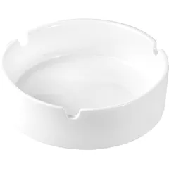 Ashtray “Kunstwerk” porcelain D=118,H=35mm white