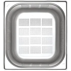 Гастроемкость GN 1/2 перфорированная сталь нерж. ,H=10см