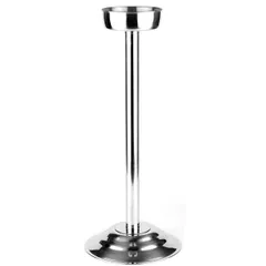 Floor stand for bucket  stainless steel  D=16.5/14.5, H=68.6 cm  metal.