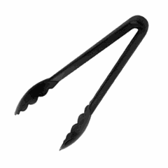 Universal tongs plastic ,L=24cm black